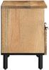 vidaXL TV-Schrank Braun 70x33x46 cm Massivholz Mango 4017721 Bild 4