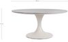 Gartenesstisch Dolnar aus Aluminium und Stein, modern rund, pelikan beige, Ø 158 cm, für 6–8 Personen Bild 3