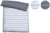 biberna 0636044 Mako-Satin Bettwäsche STREIFEN - MIX & MATCH, blau, 1x 200x200 cm Bild 3