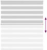 vidaXL Doppelrollo Hellgrau 130x100 cm Stoffbreite 125,9 cm Polyester 4014423 Bild 5