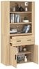 vidaXL Highboard Sonoma-Eiche Holzwerkstoff 3185378 Bild 5