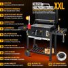 KESSER® Grill Grillwagen XXL Holzkohlegrill mit Deckel, Rädern, Edelstahl-Griff, Grillrost und Thermometer Holzkohle kohlegrill Wagen groß Kohle BBQ Barbeque Camping, Terrasse, Garten Schwarz, XXL, ohne Set Bild 3