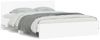 vidaXL Bettgestell mit Kopfteil Weiß 140x190 cm 3207497 Bild 2