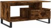 vidaXL Couchtisch Räuchereiche 90x49x45 cm Holzwerkstoff 831033 Bild 2