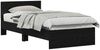 vidaXL Bettrahmen Schwarz Eichen-Optik 90 x 200 cm Holzwerkstoff 871656 Bild 2
