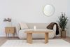 House Nordic Karo, Wollmix, braun, 130x170 cm Bild 2