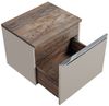 Badmöbel Set 4-tlg Badezimmerset AKAN Taupe Spiegelschrank 60cm ohne Waschtisch Bild 3