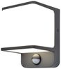 Außen-Wandleuchte Lutec Doblo 11W LED IP54 dunkelgrau Bild 1