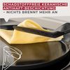 FACKELMANN Crepepfanne 25cm Statement – Keramik beschichtete flache Pfanne - Recyceltes Aluminium mit Antihaft-Beschichtung – Für alle Herdarten inklusive Induktion, 3 Jahre Garantie, PFAS-frei Bild 3