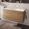 Lanzet K5 Waschbeckenunterschrank 118 cm, Braun hell Bild 2