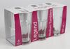8x Longdrinkgläser 6er Set 305 ml spülmaschinengeeignet Trinkgläser für Cocktails Wasser Säfte und Barbedarf Bild 4