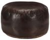 vidaXL Pouf Dunkelbraun 60 x 30 cm Echtes Ziegenleder 248139 Bild 5