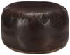 vidaXL Pouf Dunkelbraun 60 x 30 cm Echtes Ziegenleder 248139 Bild 3
