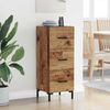 vidaXL Sideboard Altholz 34,5 x 34 x 90 cm Holzwerkstoff 881558 Bild 4