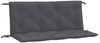 vidaXL Gartenbank-Auflagen 2 Stk. Anthrazit 120x50x7 cm Oxford-Gewebe 361678 Bild 2