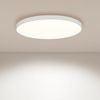 JDONG LED Deckenleuchte 36W Rund Flach Rosa/Grau/Blau Deckenlampe Durchmesser 40cm, 3000LM Kinderzimmerlamp, 3000K Warmweiß Modern Schlicht Lampe Dünn, für Schlafzimmer Flur Küche Wohnzimmer Balkon Keller Bild 5