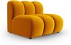 Micadoni Armloses Modul Lupine Samtstoff Salvador Gelb Bild 2