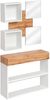 Diele Easy 4 in Wotan und Weiß 100 x 170 cm Bild 2