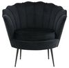ebuy24 Relaxsessel Calais Sessel Velour schwarz. (1-St) Bild 4
