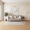Juteteppich - Alistair 290 x 190 cm - blau Bild 2