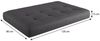 sunnypillow Palettenkissen Kaltschaum Palettenauflage Palettenpolster 120x80 Palettensofa Sitzkissen Rückenlehne gesteppt 2er Set Grey Bild 3
