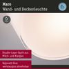 Paulmann 71081 LED Deckenleuchte Maro weiß rund 3000K IP44 Bild 3