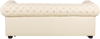 Sofa Leder creme CHESTERFIELD Bild 5