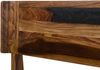 Bett mit Schublade Sheesham 180 x 200 x 98 dunkelbraun lackiert MAILAND #245 Bild 3