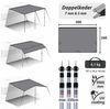 yourGEAR Sonnensegel your GEAR Caravan Tarp TC 300 x 240 - Wohnwagen Sonnendach Bild 4