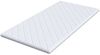 vidaXL Kokosnuss Topper Weiß 160 x 200 cm Jacquard-Stoff 4106398 Bild 5