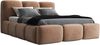 Polsterbett STAR 140x200 ohne Matratze mit Bettkasten und Lattenrost. Farbe: Tabak 3 Bild 3