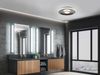 LED Deckenleuchte 2er Set Silber Chrom mit Switch Dimmer IP44, Ø 30cm Bild 5