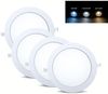 24w Rund LED Panel Ultra Slim Einbauleuchte Deckeneinbau Panelleuchte Deckenlampe Ø 300mm Neutralweiß Bild 3