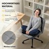 TLGREEN Bürostuhl Drehstuhl ohne Armlehnen,Dick Schreibtischstuhl, Höhenverstellbarer Schneidersitz Drehstuhl für Home Office Bild 3