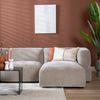 Bronx71 Ecksofa 3-Sitzer Karla Chenille taupe rechts Bild 5