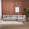 Bronx71 Ecksofa 3-Sitzer Karla Chenille taupe rechts Bild 2