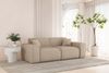 Sofaset Designersofa CELES PREMIUM 3-2-1 in Stoff Artico Beige Bild 3