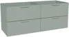 Vente-unique - AVORELI Waschbeckenmöbel Holz, Platte Grün - B 46 cm x H 50 cm x L 120 cm Bild 2