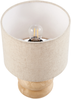 Tischlampe BETWA Mangoholz Hellbraun Bild 4
