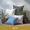 Lavea Kissenbezug 2er Set Kissenhülle Jersey, 100% Baumwolle, Kissenbezüge, (2 Stück), allergikerfreundlich - sicherer YKK-Reißverschluss - waschbar 60°C Bild 2