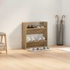 vidaXL Schuhschrank Artisan-Eiche 60 x 18 x 60 cm Holzwerkstoff 875142 Bild 4