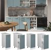 Apothekerschrank R-Line Blau-Grau 30 cm , AP Anthrazit Vicco Bild 2
