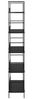 vidaXL Bücherregal 5 Regalböden Schwarz 60x27,6x158,5 cm Holzwerkstoff 288226 Bild 5