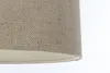 BPS Koncept 0E0-189-70 Hängeleuchte BOHO ELEGANT E27 1x40W Hanf natürlich auf PVC-Kunststoff grau H:100cm Ø70cm dimmbar Bild 3