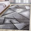oKu-Tex Teppich Kurzflorteppich, modern, geometrisches Muster, Wohnzimmerteppich, rechteickig, Höhe: 11 mm, Teppich Wohnzimmer, Designteppich, meliert, weicher und dichter Flor Bild 2