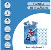 MTOnlinehandel Kinderbettwäsche Spidey & Friends "Helden der Nacht", Geschenkidee, 100% Baumwolle, 2 teilig, Winterbettwäsche kuschelig und weich für Jungen und Mädchen Bild 4