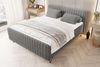 99rooms Lucio Boxspringbett Boucle-Stoff ANTHOLOGY Grau 180x200 cm Bild 3