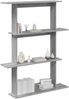 vidaXL Wandregal Grau Sonoma 100 x 20 x 126 cm Holzwerkstoff 8012065 Bild 2