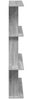 vidaXL Wandregal Grau Sonoma 100 x 20 x 126 cm Holzwerkstoff 8012065 Bild 4