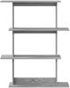 vidaXL Wandregal Grau Sonoma 100 x 20 x 126 cm Holzwerkstoff 8012065 Bild 3